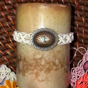 Candle decor lace wreath adjustable NEW